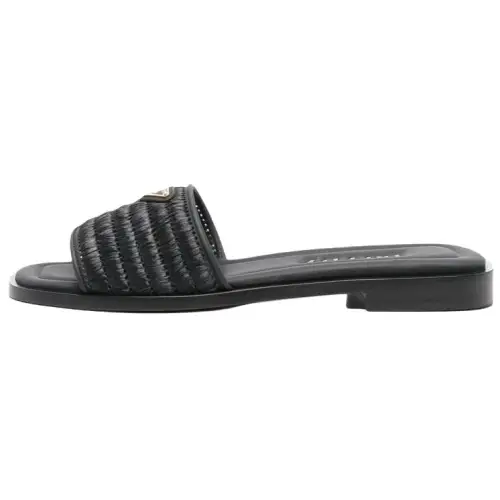 PRADA Slide Slippers Women's Black