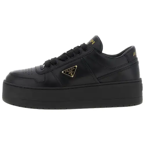 PRADA Downtown Bold Low top Skateboard Shoes Women's Black