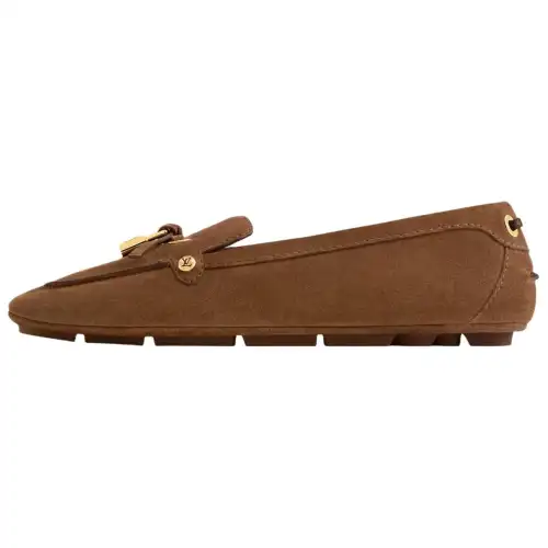 LOUIS VUITTON Flore Casual Shoes Women's Brown