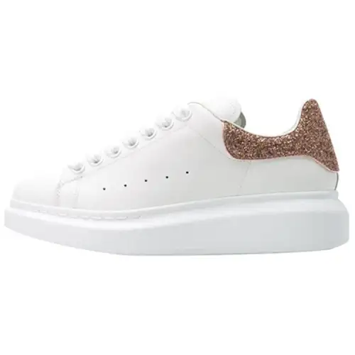 Alexander McQueen Stylish Skateboarding Shoes Women's White