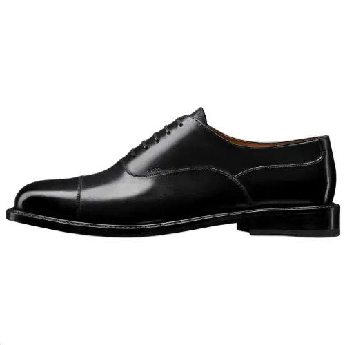 DIOR Embassy Cow Leather Dress Shoes Men's Black
