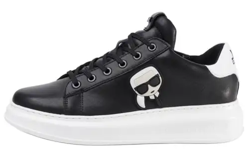 KARL LAGERFELD Ikonik NFT Kapri Leather Sneakers