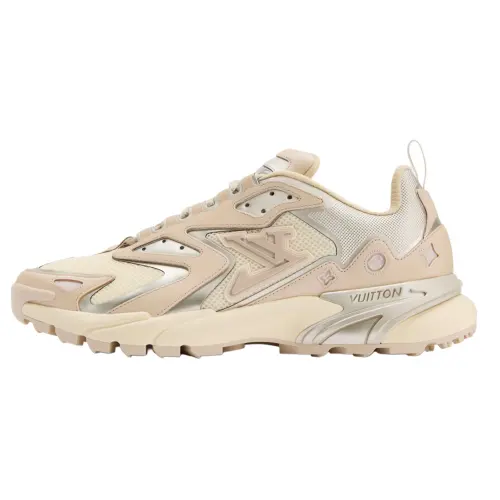 LOUIS VUITTON Runner Tatic Low top Casual Shoes Men's Light Umber