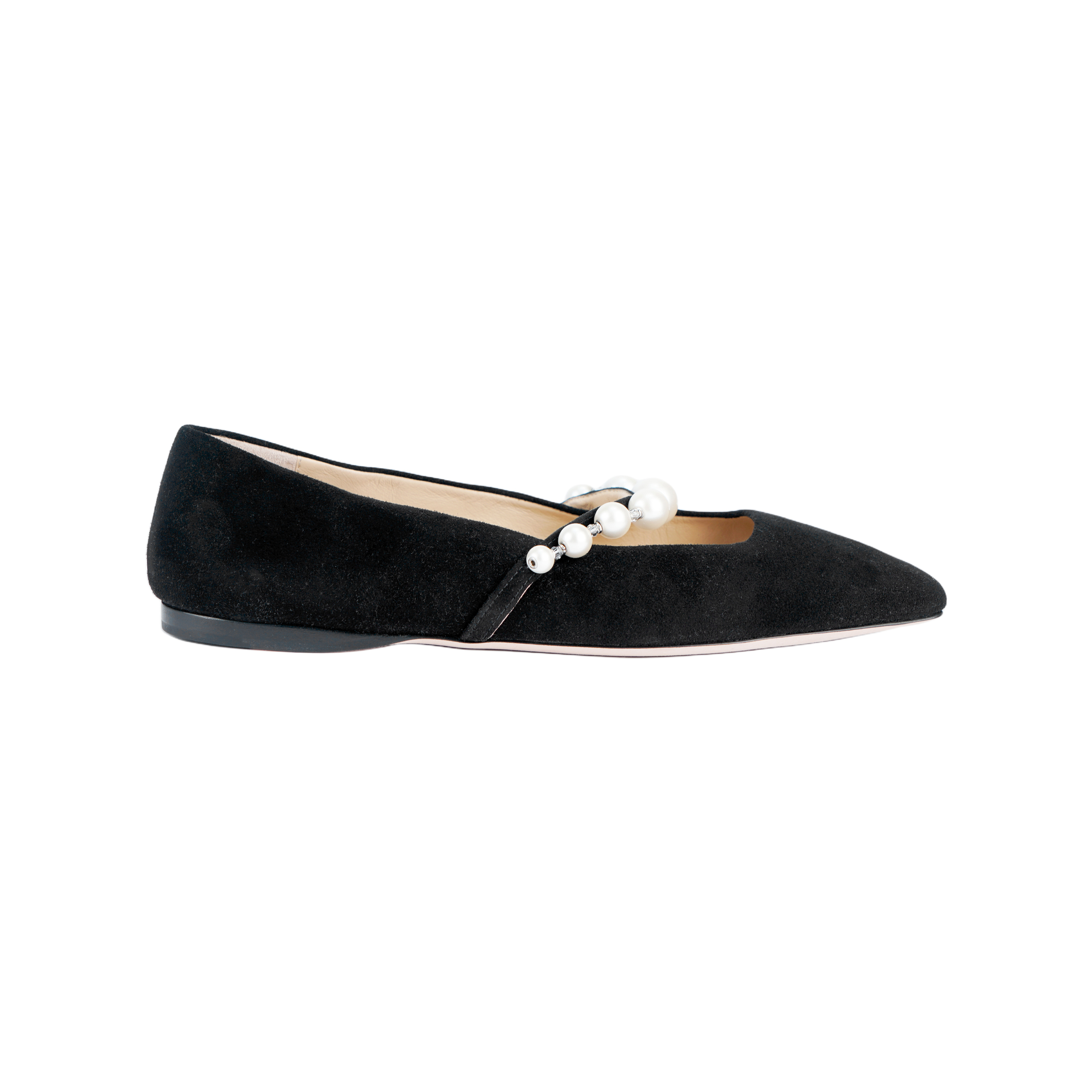 Jimmy Choo Ade Square-toe Ballerina Shoes