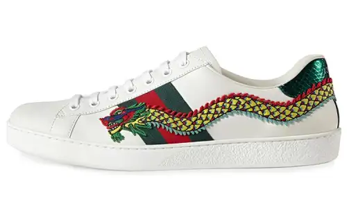 Gucci Ace Embroidered 'Dragon'