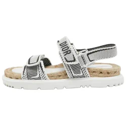 DIOR DiorAct Beach Sandals Women's White