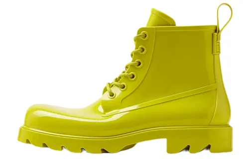 Bottega Veneta Stride Lace Up Ankle Boot Kiwi