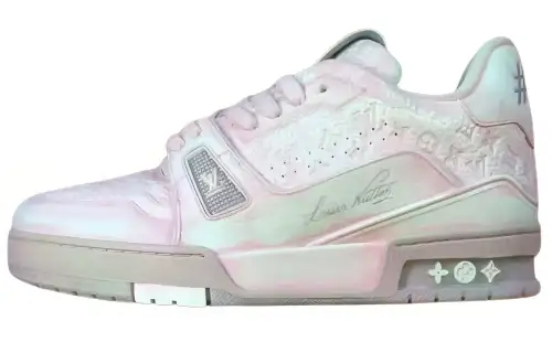 LOUIS VUITTON Low top Skateboard Shoes Women's Pink