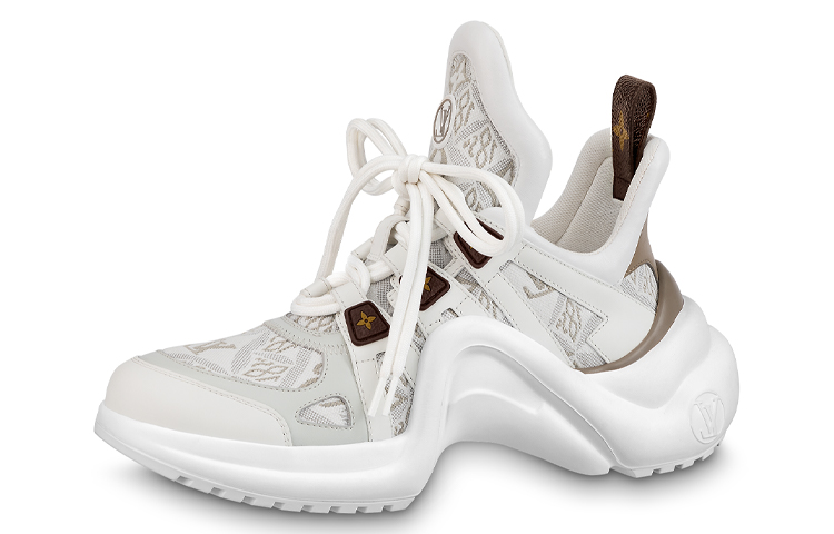 LOUIS VUITTON Archlight 1.0 Sneakers 'Beige With Monogram' Women's