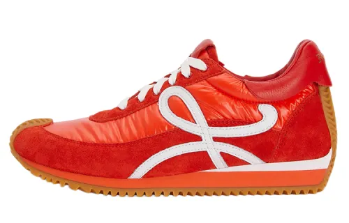 LOEWE Flow Runner Casual Shoes Women's Orange Red