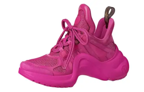 LOUIS VUITTON Arclight Trainer Rose Pop Women's