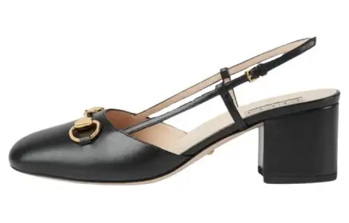 GUCCI Horsebit 60mm Slingback Pumps