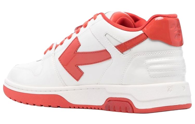 OFF WHITE Out Of Office Low Top Sneakers 'Red White'