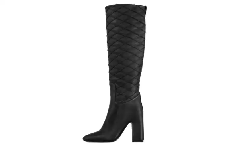 LOUIS VUITTON Donna Knee high Boots 10cm Women's Black