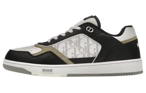 DIOR B27 Low Black White Beige Oblique Galaxy