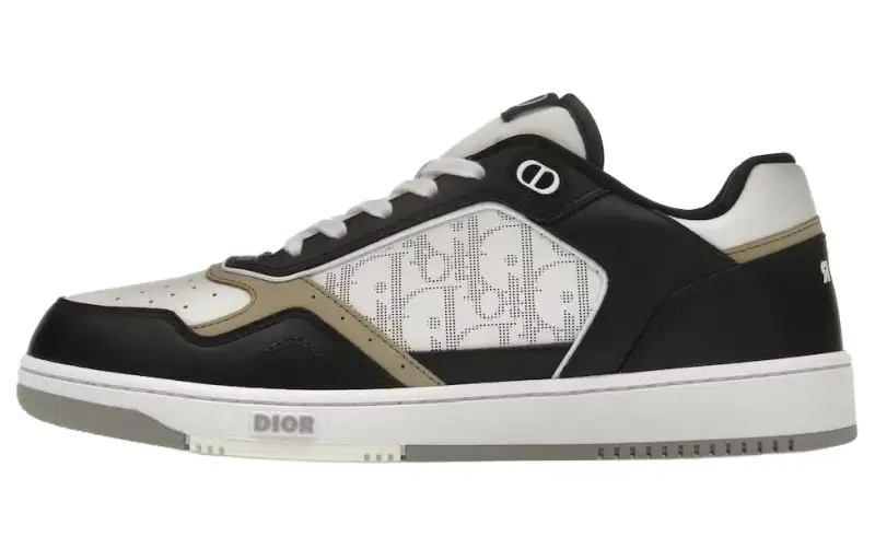DIOR B27 Low Black White Beige Oblique Galaxy