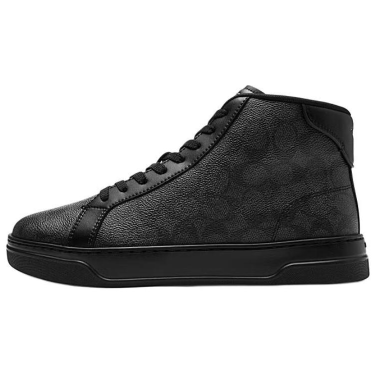 Мужские кеды COACH Signature (черные)