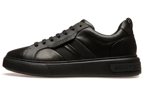 BALLY Maxim Sports Low top Stylish Skateboarding Shoes Men's Black