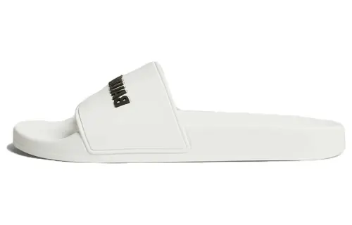 Balenciaga Pool Slide Eggshell
