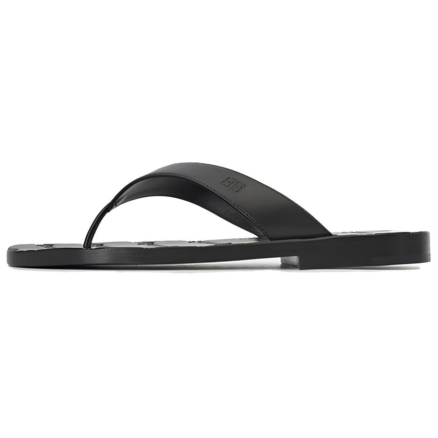 Balenciaga Mold Flip Flops Men's Black
