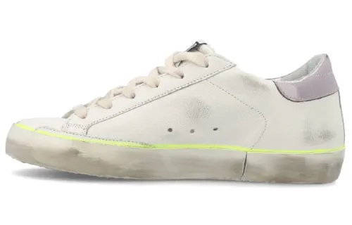 Golden Goose Superstar White Platinum Lilac Women's