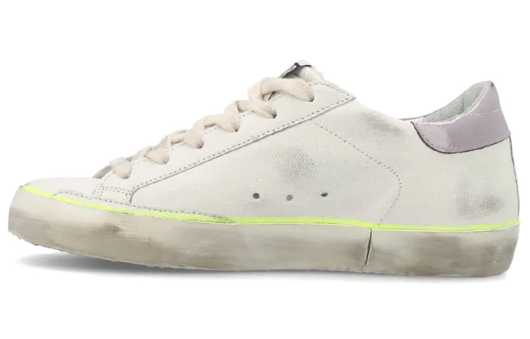 Golden Goose Superstar White Platinum Lilac Women's