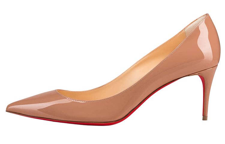 CL Slim Heel High Heels 7cm Women's Apricot