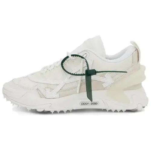 OFF WHITE Low top Casual Shoes Men's White