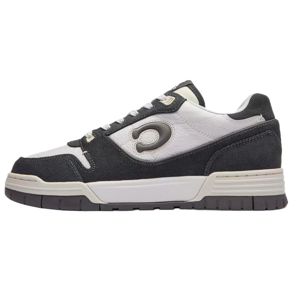 COACH Soho Low top Skateboard Shoes Women's Charcoal Gray