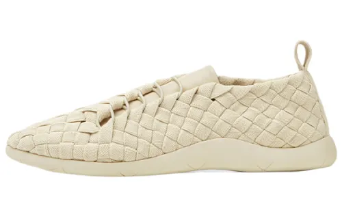 Bottega Veneta Plat Low top Casual Shoes Men's Sea Salt Color