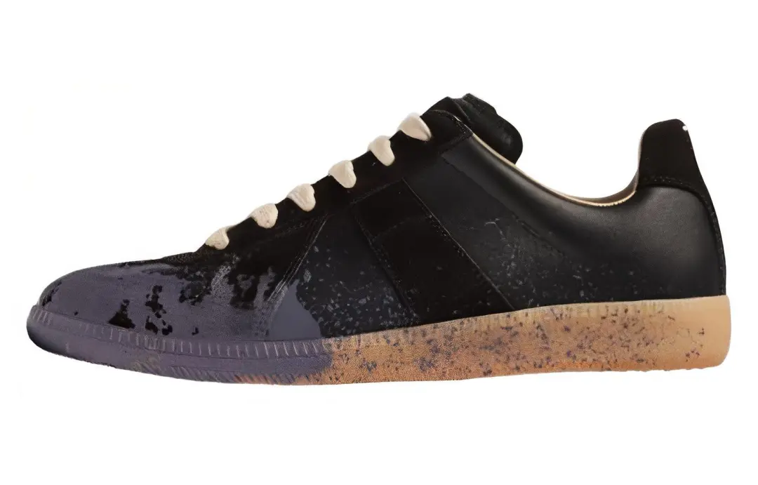 Maison Margiela Paint Replica Lace-Up Sneakers