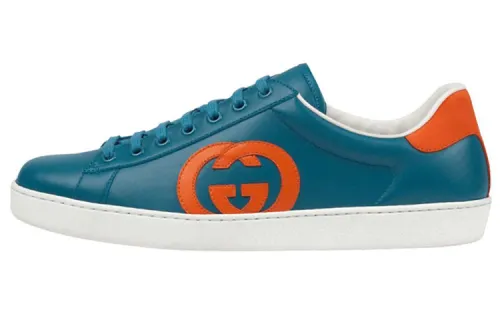 GUCCI Ace Interlocking GG Teal