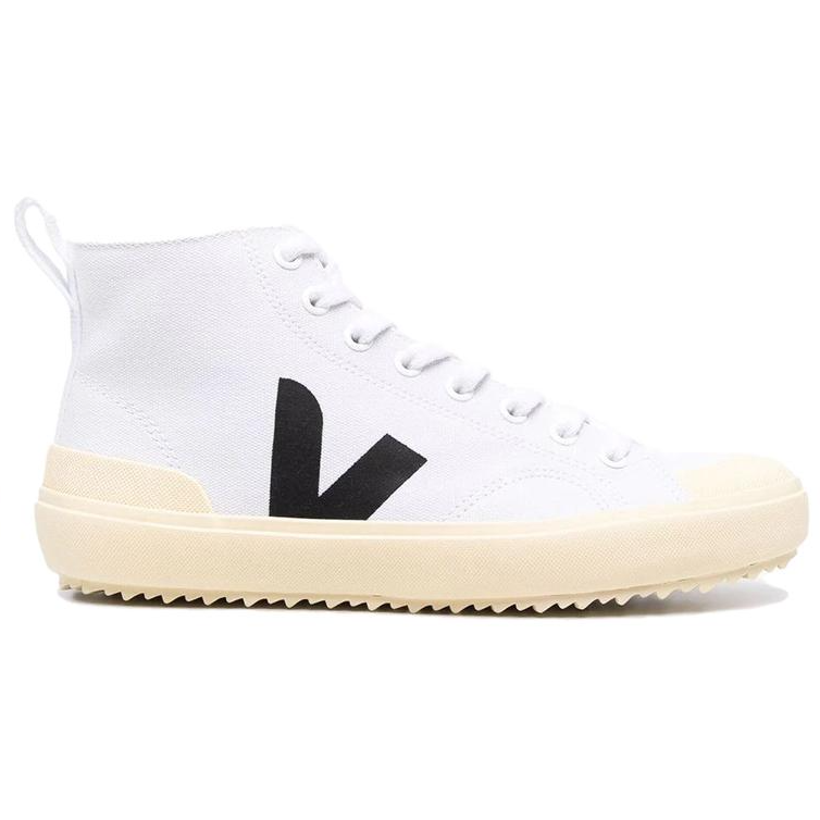 VEJA Nova Ht Canvas 'White Black'