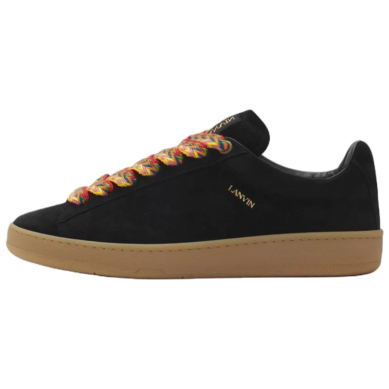 Lanvin Suede Low-top Sneakers