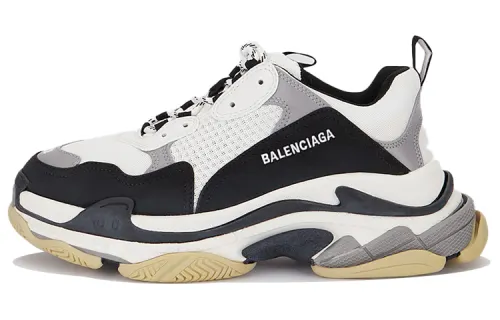 Balenciaga Triple S Black White