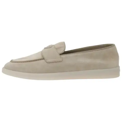 PRADA Men's Casual Shoes Men's Low Top Gray