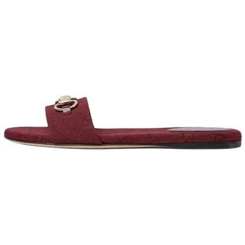 GUCCI Slide Slippers Women's Red