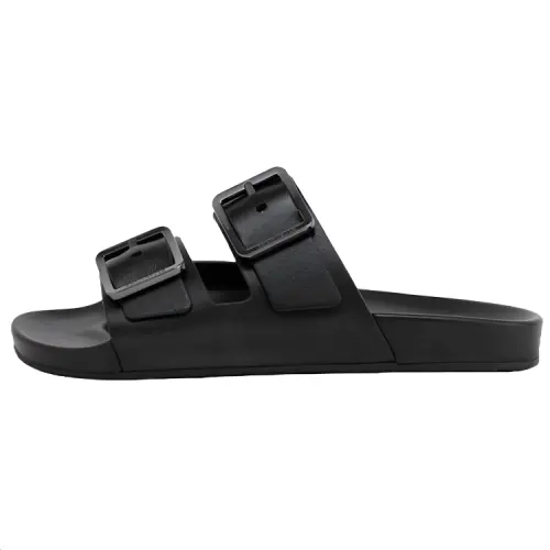 Balenciaga Mallorca Flat Sandals Black Women's