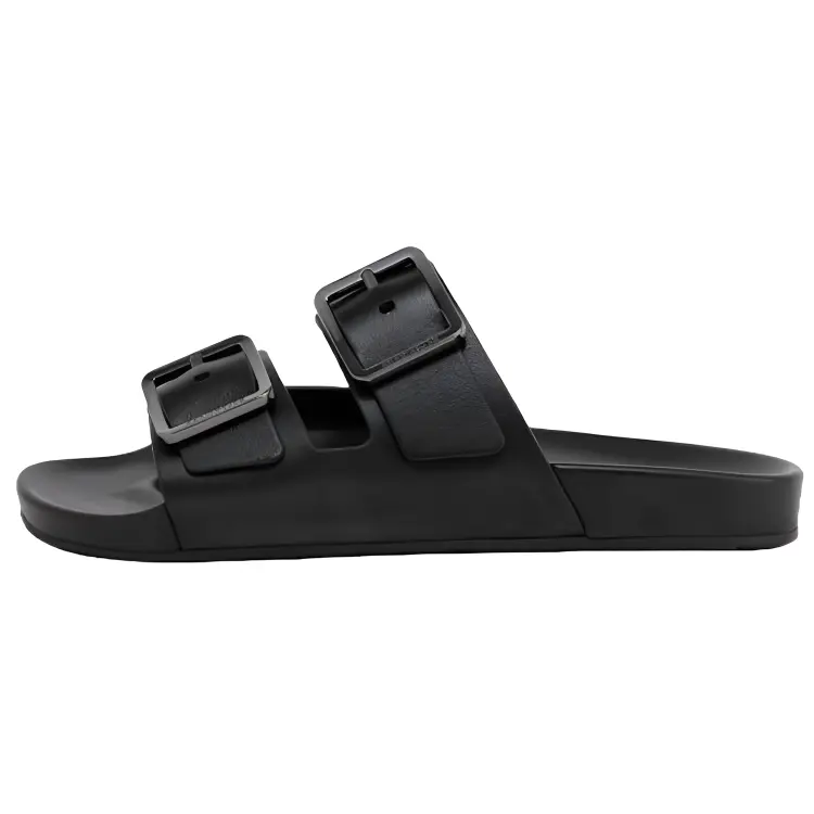 Balenciaga Mallorca Flat Sandals Black Women's