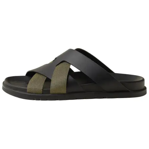 HERMES Slide Slippers 1.2cm Men's Black