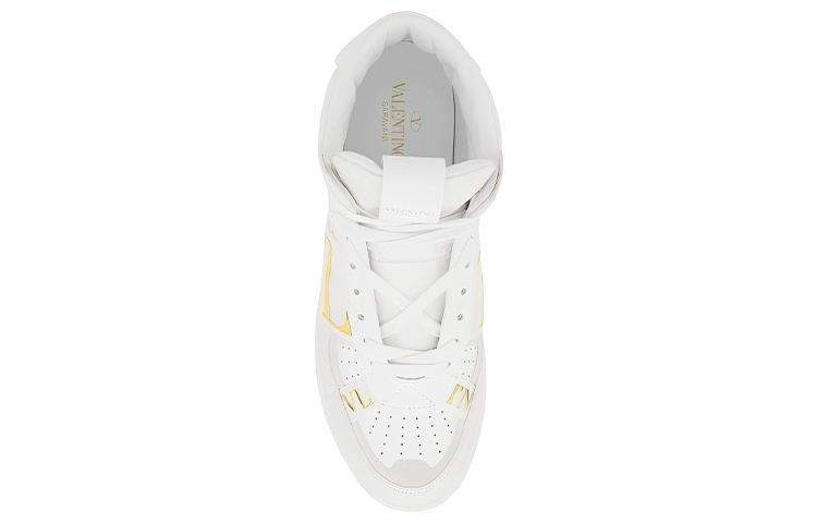 Мужские кеды Valentino High-Top (белые) — фото 3