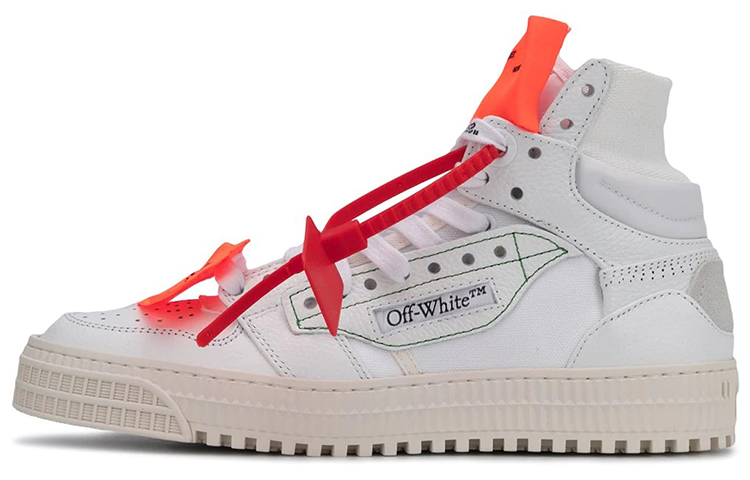 Женские кеды OFF-WHITE Off-Court 3.0 (бело-оранжевые)