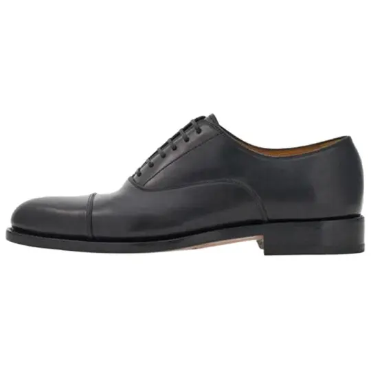 FERRAGAMO Toecapped Leather Oxford Shoes