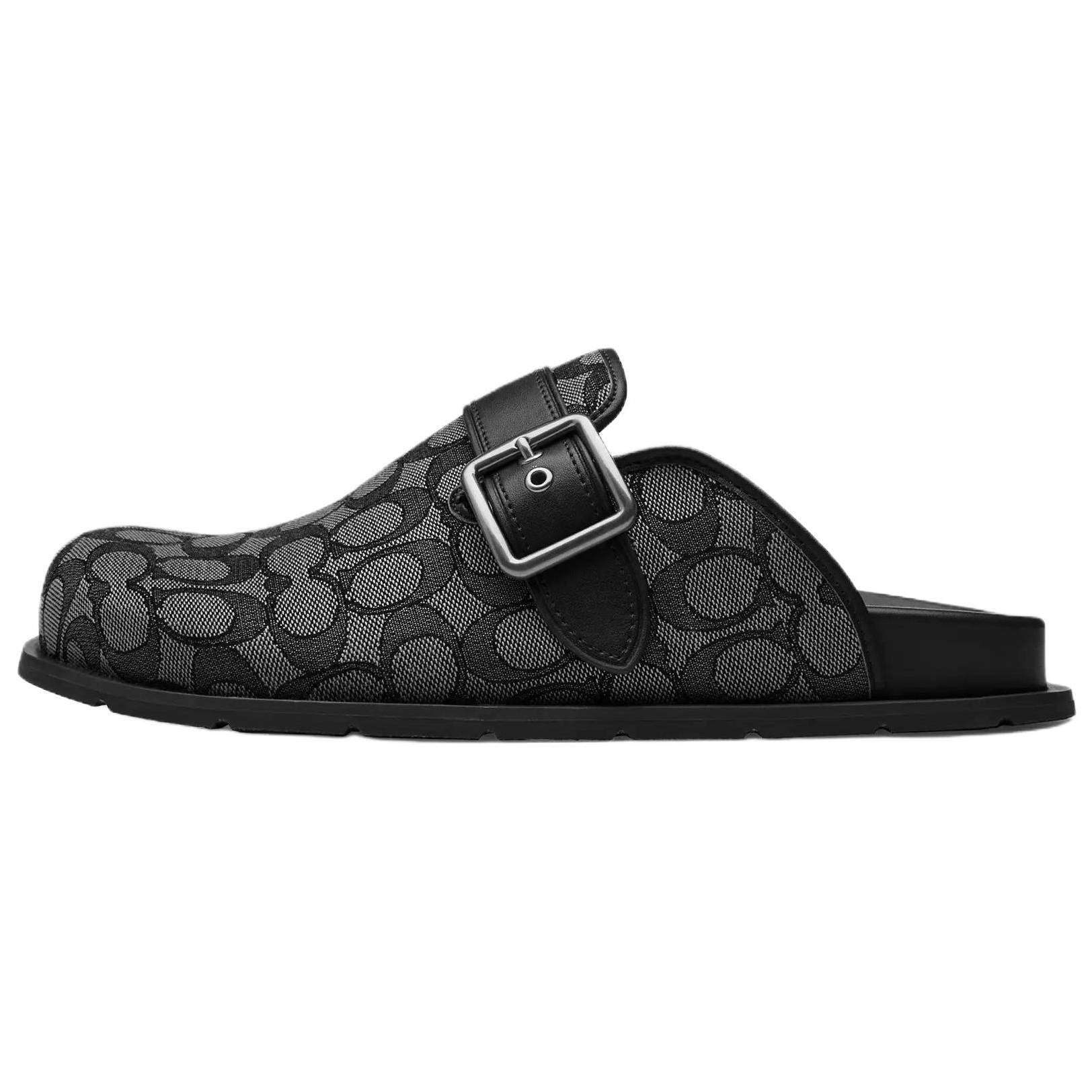 Мужские сабо COACH Buckle (черные)