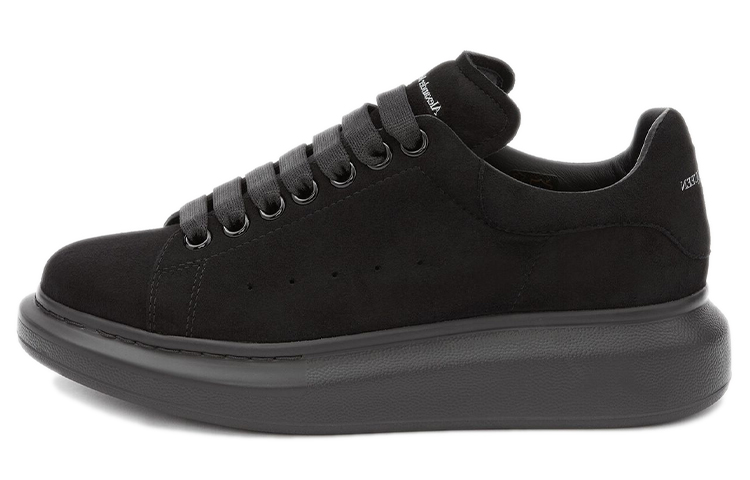 Женские кеды Alexander McQueen Oversized Sneaker (черные)