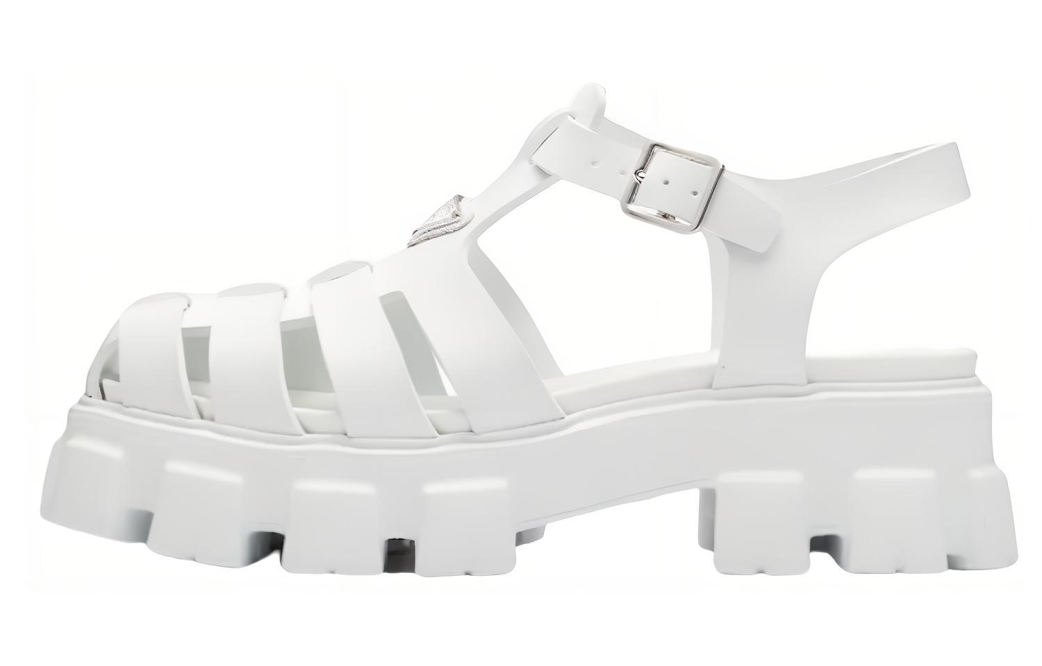 Мужские сандалии Prada Римские (белые)