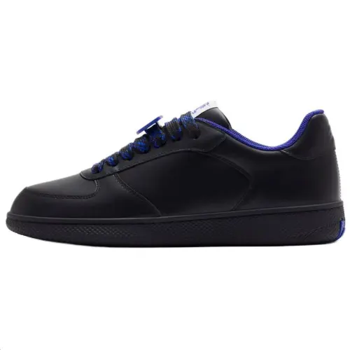 Burberry Terra Low top Skateboard Shoes Women's Black