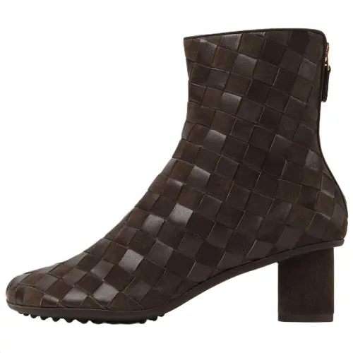 Bottega Veneta Atomic Ankle Boots 5CM Women's Brown