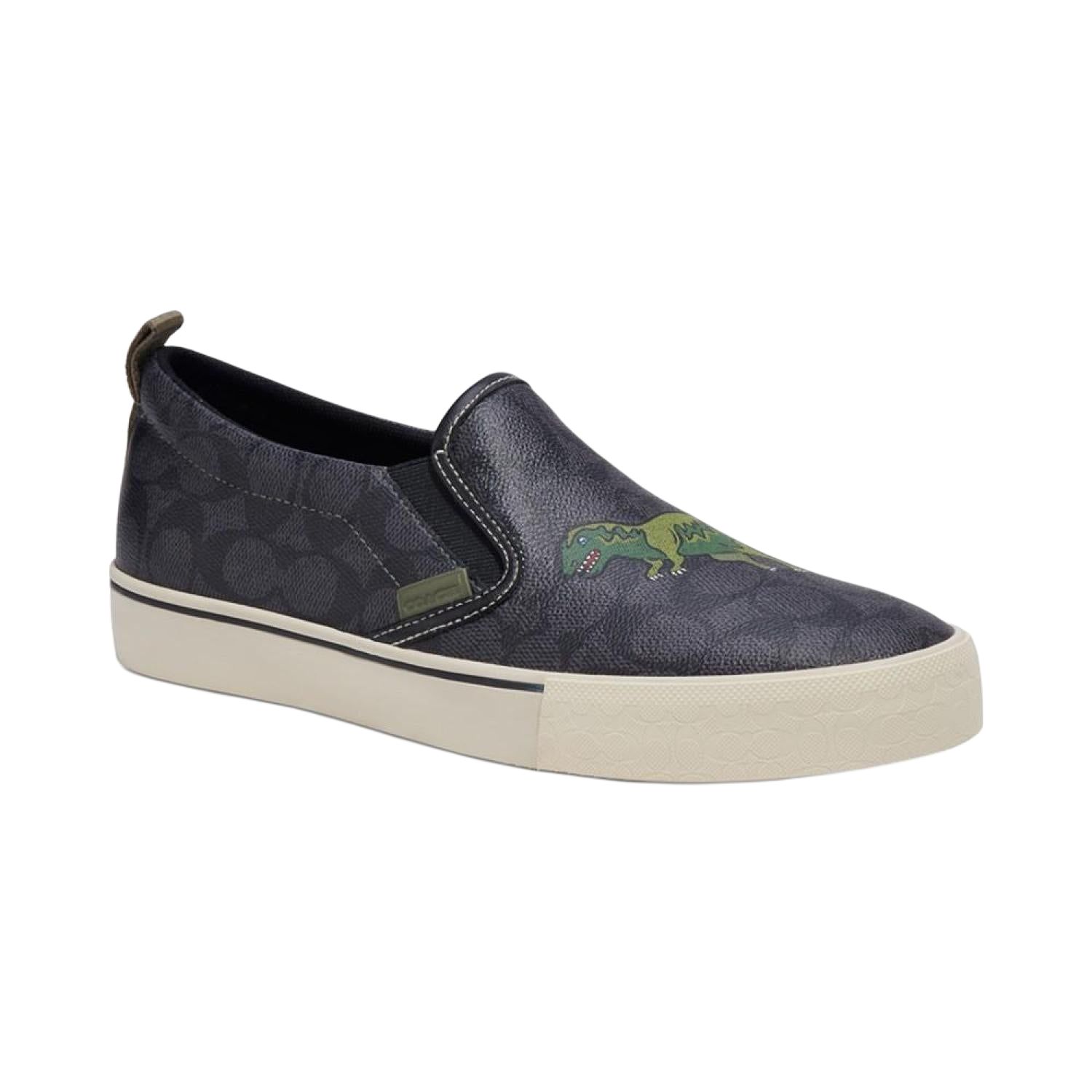 COACH Stylish Skateboarding Shoes Men's Black