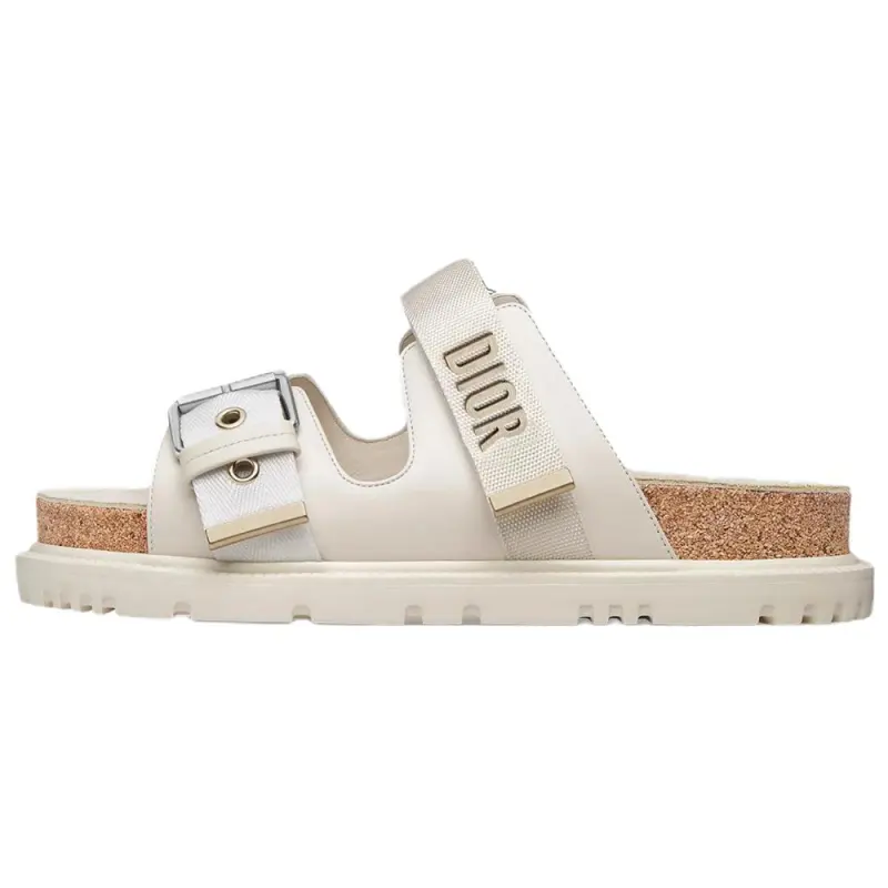 DIOR DiorAct Slide Slippers Women's White